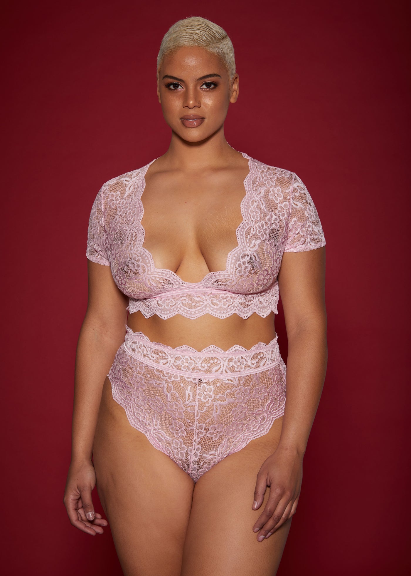 Perfect everyday high waist lingerie set